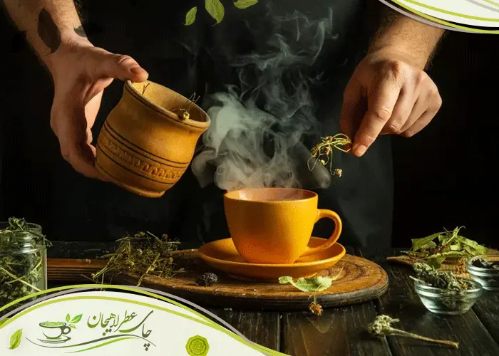 دمنوش-ترکیبی-با-چای-لاهیجان